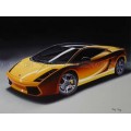 2005 Lamborghini Gallardo SE oil painting